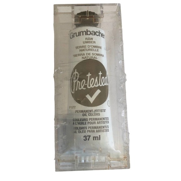 Set Of 3 GRUMBACHER PERMANENT OIL COLOR P172 RAW UMBER - Picture 6 of 7